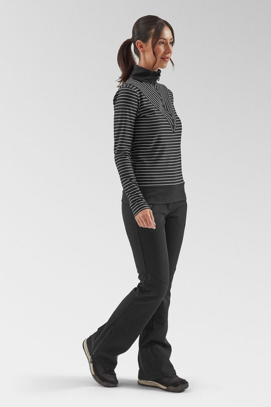Toni Sailer Sports Womens Lotti Half Zip Top  Black