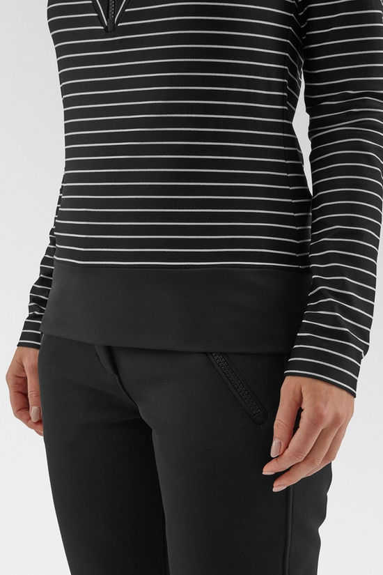 Toni Sailer Sports Womens Lotti Half Zip Top  Black