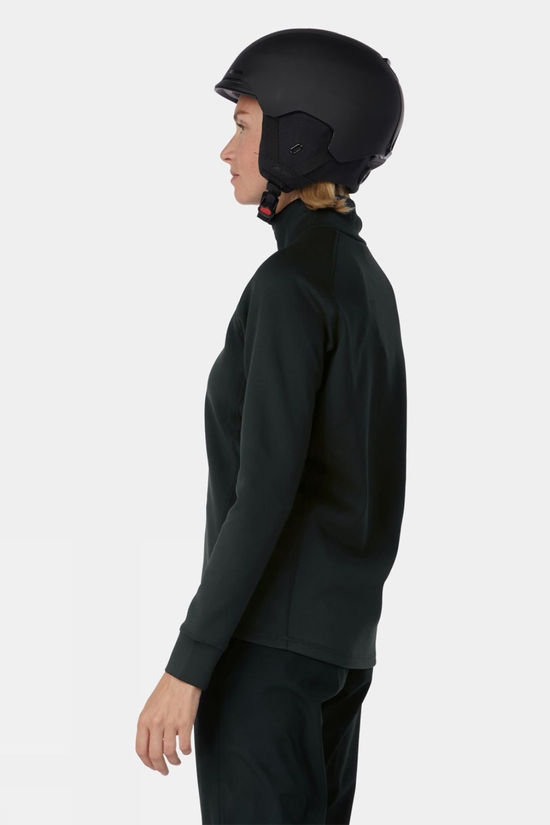 Ayacucho Womens Nouva Tech Quarter Zip Fleece Black