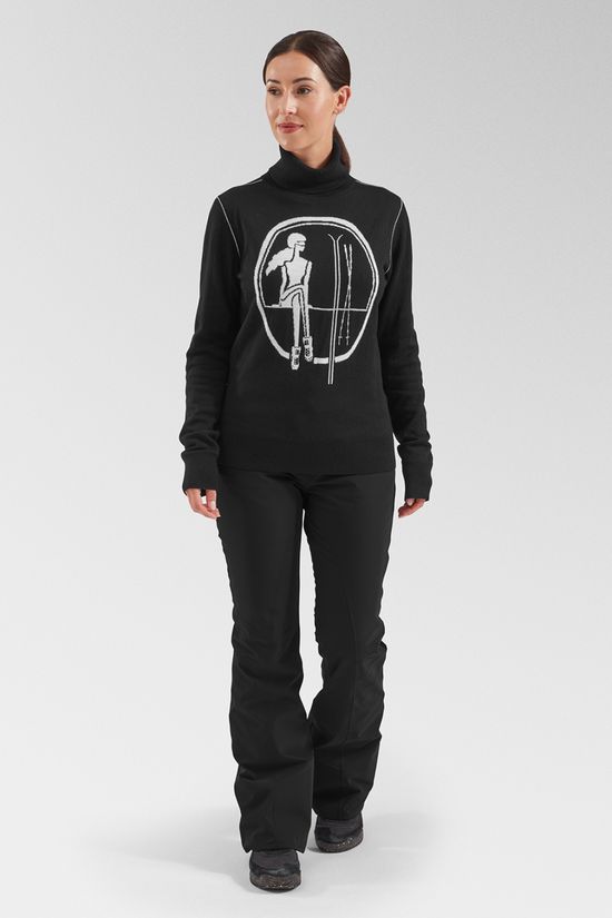 Toni Sailer Sports Womens Jenna Knitted Sweater Black