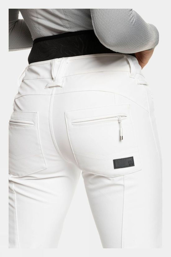Roxy Womens Rising High Ski Pants White