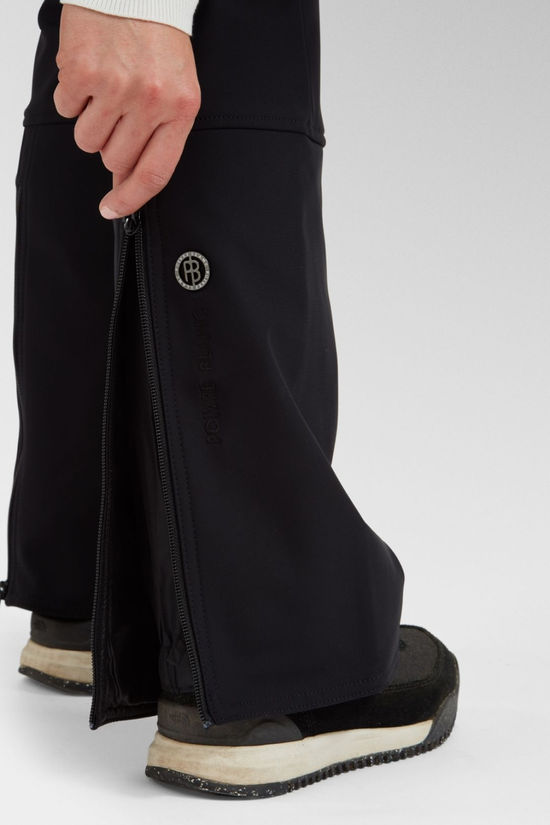 Poivre Blanc Womens High Waist Softshell Ski Pants Black