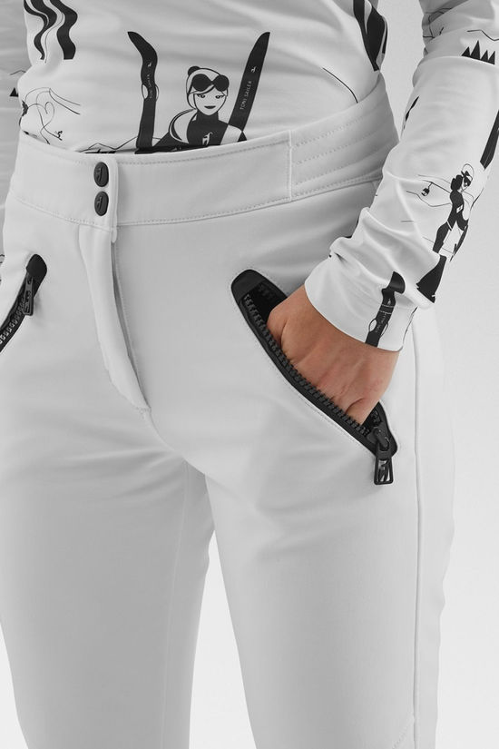 Toni Sailer Sports Womens Ella Ski Pants Bright White