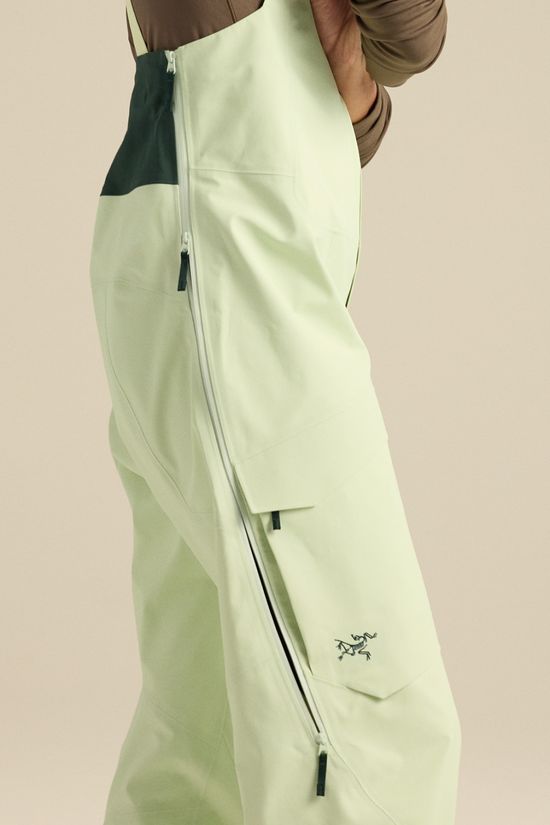 Arc'teryx Womens Sentinel Ski Bib Pants Shincha/Dark Jade