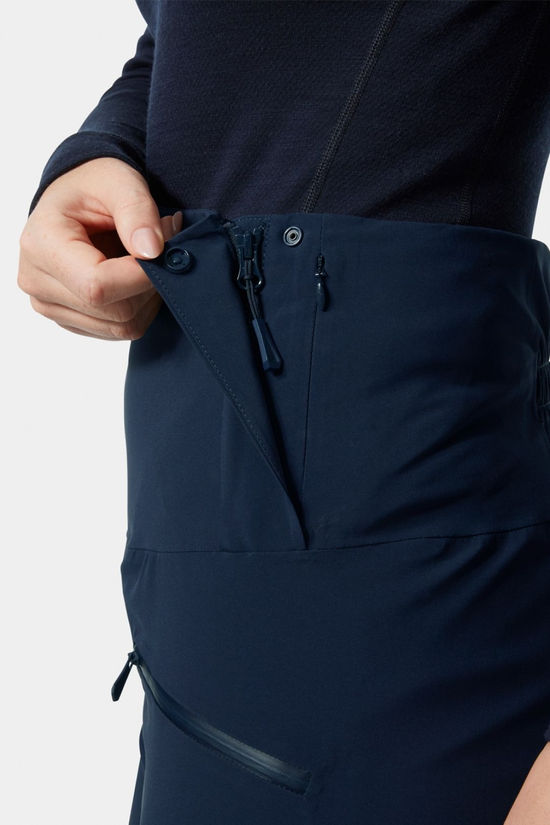 Helly Hansen Womens Alphelia Hi Waist Insulated Ski Pants Navy