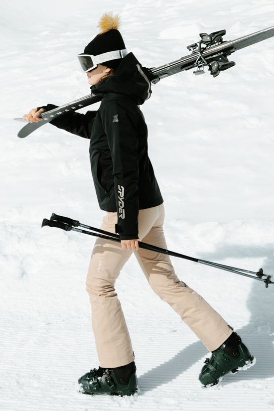 Spyder Womens Fuse Ski Pants - Regular Tan