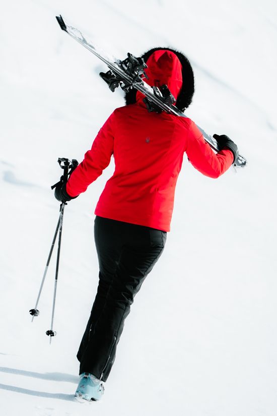 Spyder Womens Orb Softshell Ski Pants - Regular Black