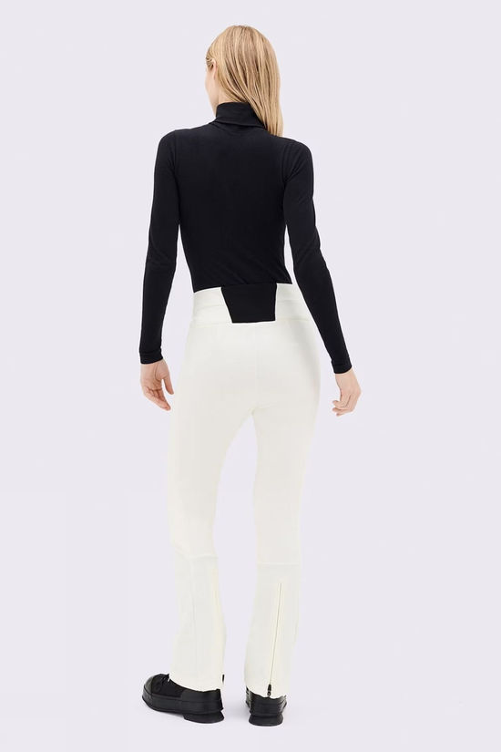 Perfect Moment Womens Aurora High Waist Flare Pant - Regular  Snow White