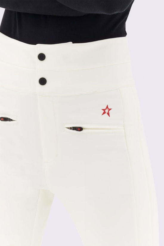 Perfect Moment Womens Aurora High Waist Flare Pant - Regular  Snow White