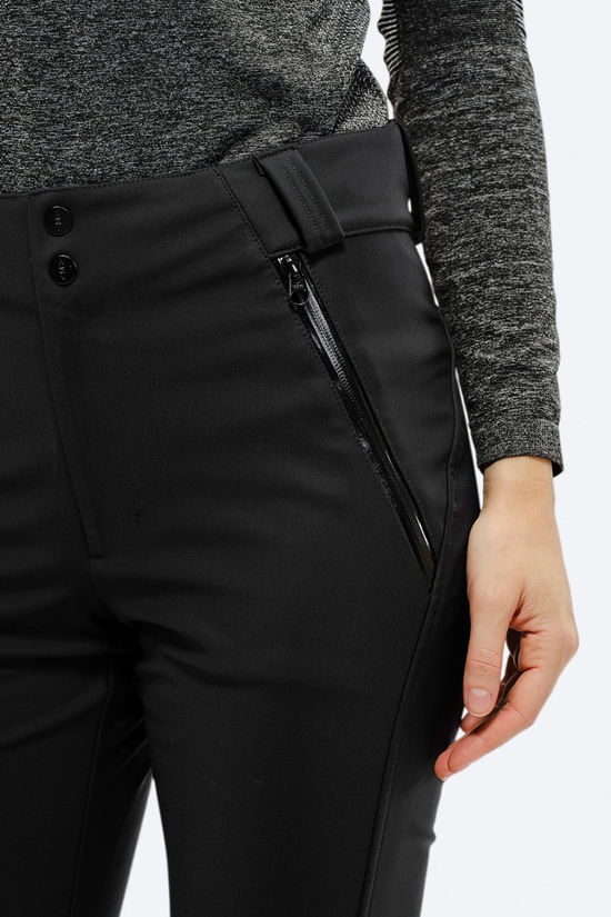The Mountain Studio Womens P-4 2L Stretch Ski Pants - Regular Black Onyx
