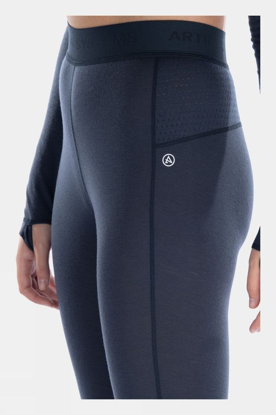 Artilect Womens Boulder 125 Base Layer Bottom Dusk Blue