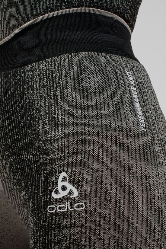 Odlo Womens Long Blackcomb Eco Base Layer Bottom Black
