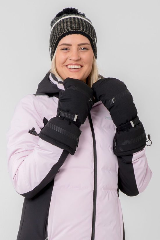 Reusch Womens Cozy R-Tex Realdown Mitts  Black