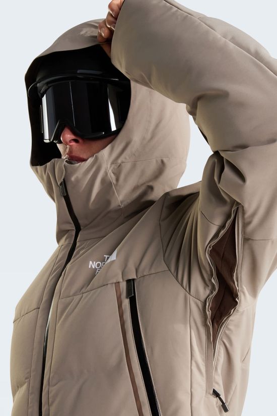The North Face Mens Cirque Down Ski Jacket Stone Slab