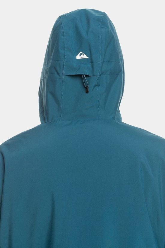 Quiksilver Mens Mission Solid Jacket Majolica Blue