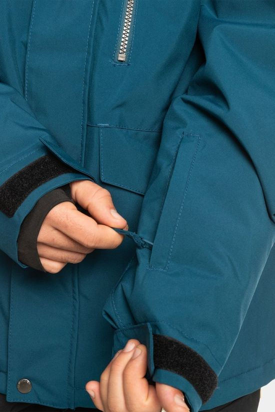 Quiksilver Mens Mission Solid Jacket Majolica Blue
