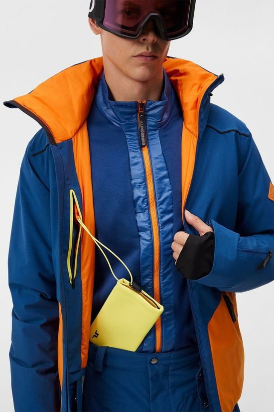J.Lindeberg Mens Basalt Jacket Estate Blue