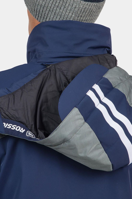 Rossignol Mens Strato Stripe Ski Jacket Dark Navy