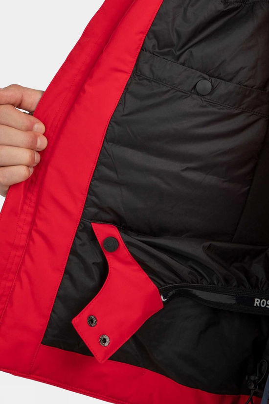 Rossignol Mens Summit Stripe Ski Jacket  Sports Red