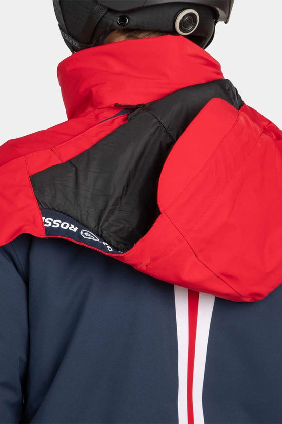 Rossignol Mens Summit Stripe Ski Jacket  Sports Red