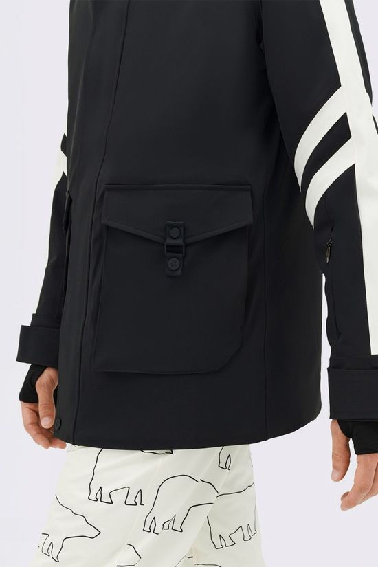 Perfect Moment Mens Gus Parka Jacket Black
