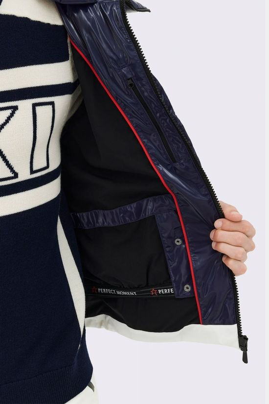 Perfect Moment Mens Airview Duvet Down Jacket Navy Cire