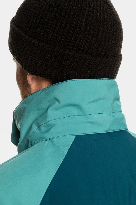 Quiksilver Mens Mission Plus Jacket Majolica Blue