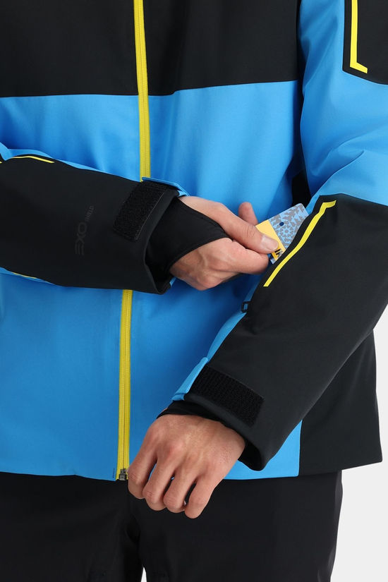 Spyder Mens Titan Ski Jacket  Aether Blue