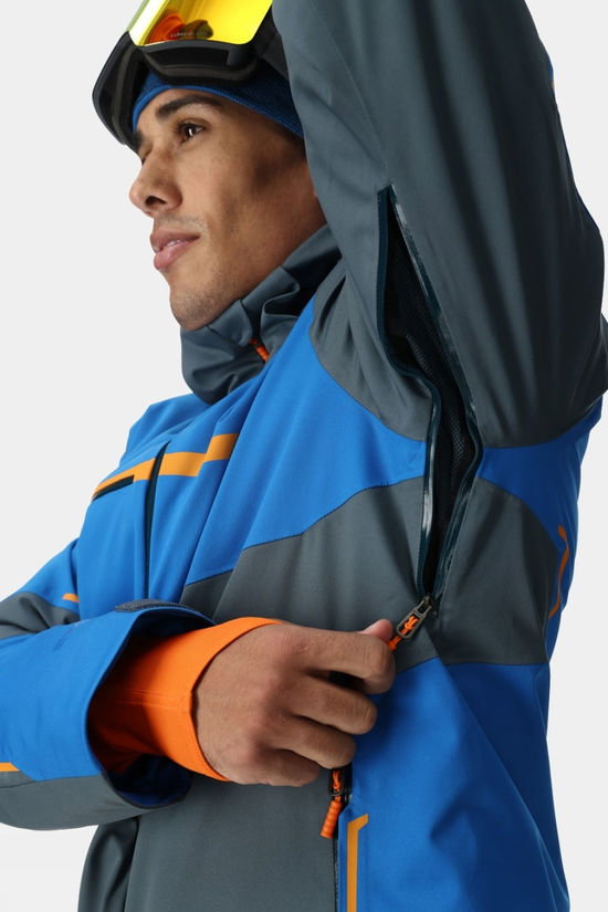 Spyder Mens Titan Ski Jacket  Slate Blue