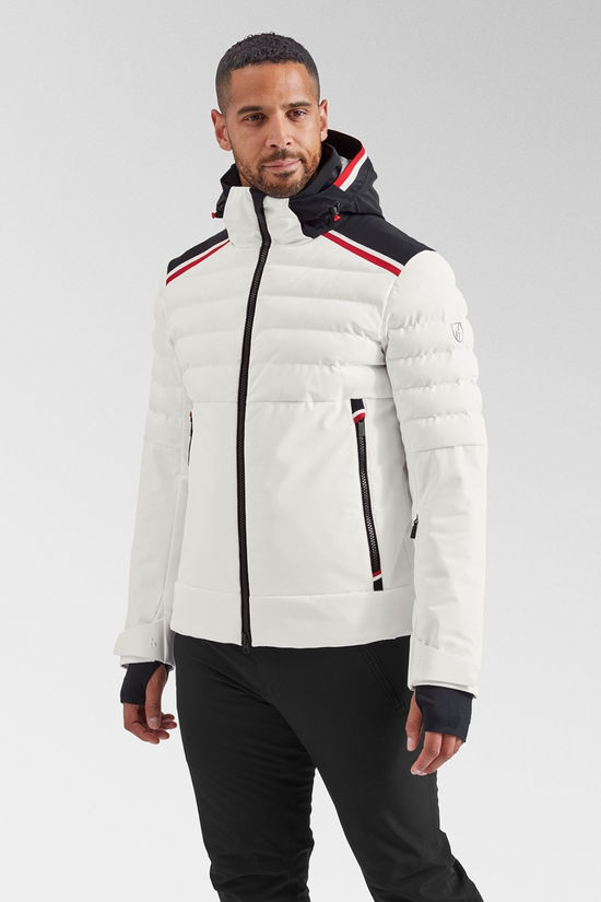 Toni Sailer Sports Mens Lorenz Ski Jacket Bright White