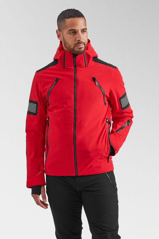 Toni Sailer Sports Mens Allan Jacket Signal Red