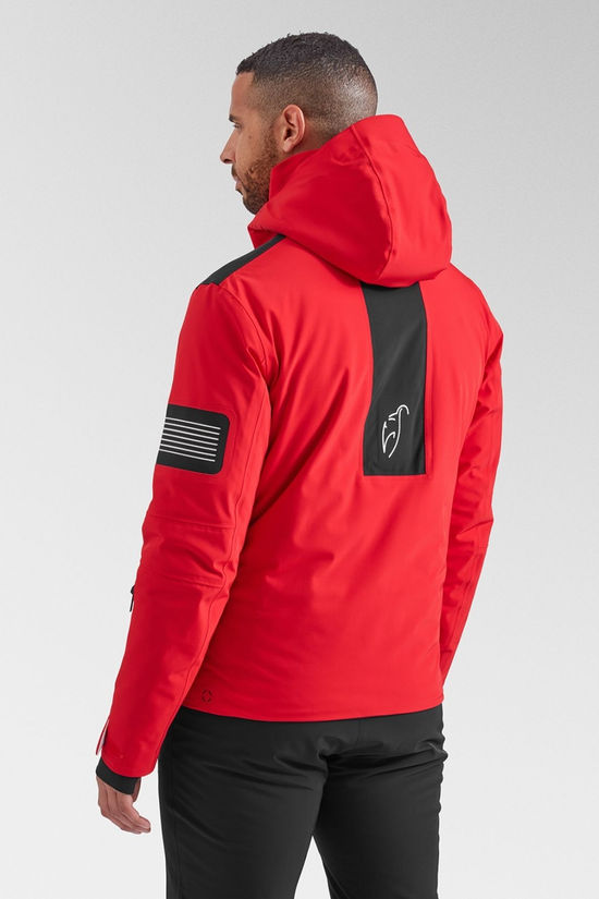 Toni Sailer Sports Mens Allan Jacket Signal Red