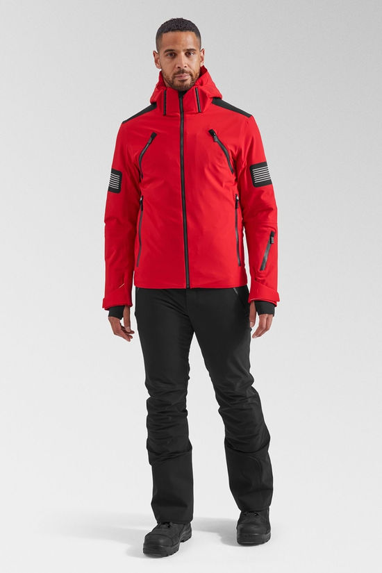 Toni Sailer Sports Mens Allan Jacket Signal Red