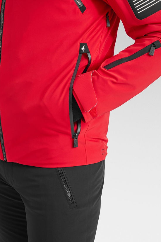 Toni Sailer Sports Mens Allan Jacket Signal Red