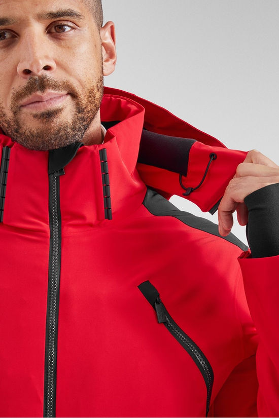 Toni Sailer Sports Mens Allan Jacket Signal Red