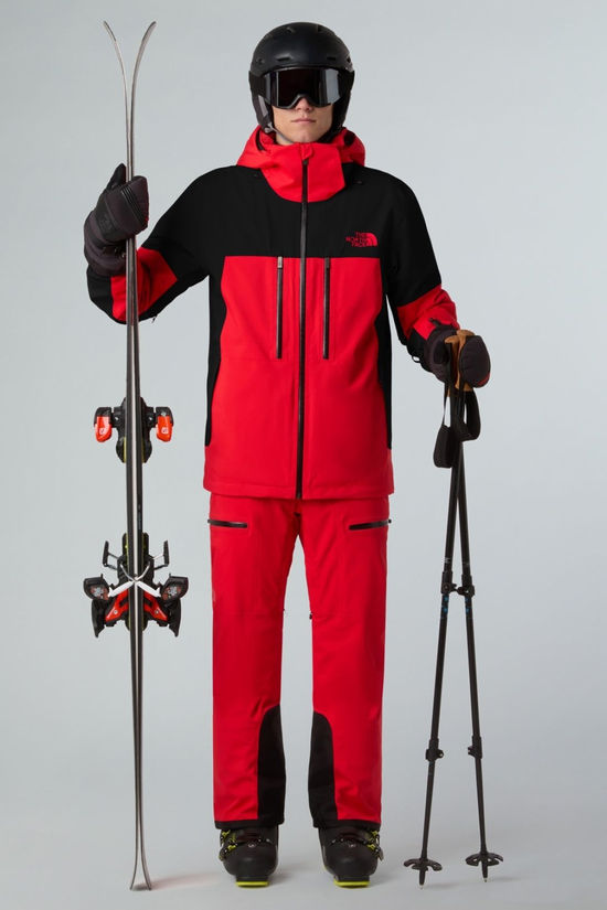 The North Face Mens Chakal Ski Jacket  Elevation Red/Tnf Black