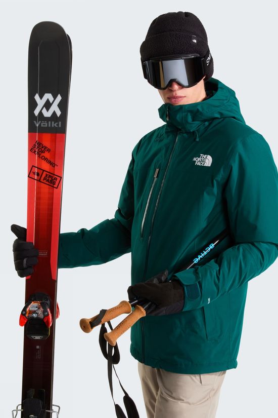 The North Face Mens Descendit Ski Jacket  Pacific Teal