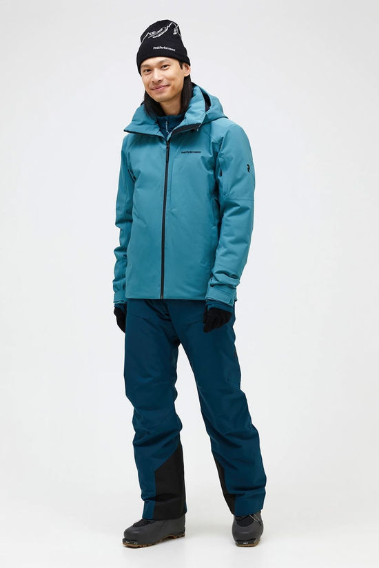 Peak Performance Mens Maroon 2L Insulated Jacket Hydro Fresh