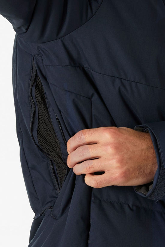 Helly Hansen Mens Kvitfjell Race Puffy Ski Jacket Navy