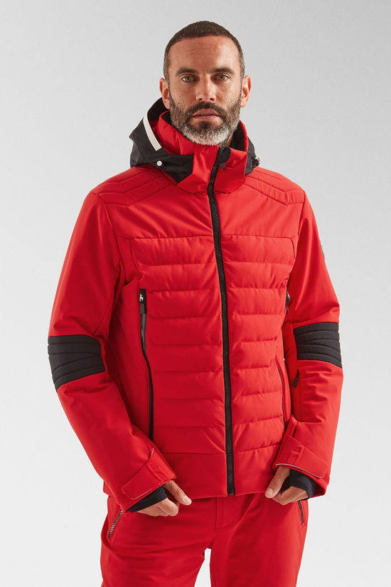 Toni Sailer Sports Mens Matti Ski Jacket Signal Red