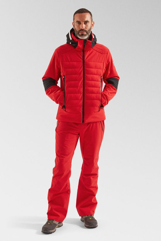 Toni Sailer Sports Mens Matti Ski Jacket Signal Red