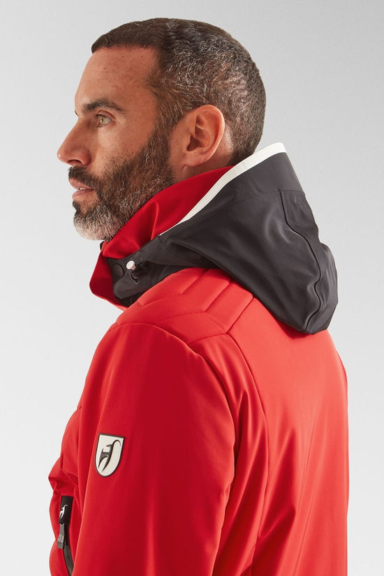 Toni Sailer Sports Mens Matti Ski Jacket Signal Red