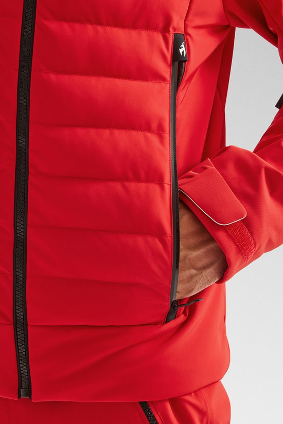 Toni Sailer Sports Mens Matti Ski Jacket Signal Red