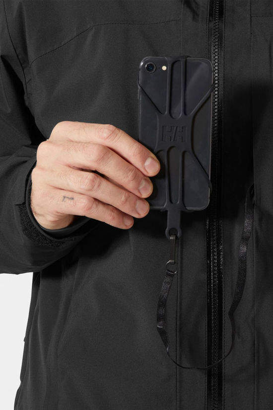 Helly Hansen Mens Courchevel Ski Jacket  Black