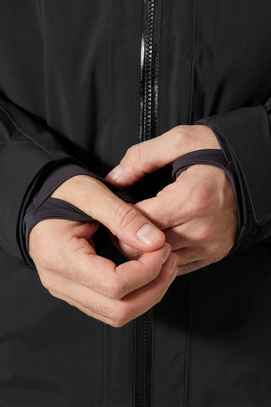 Helly Hansen Mens Courchevel Ski Jacket  Black