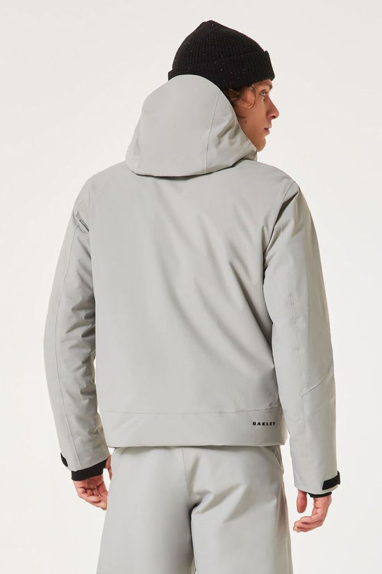 Oakley Mens Canopy Insulated Ski Jacket Cement