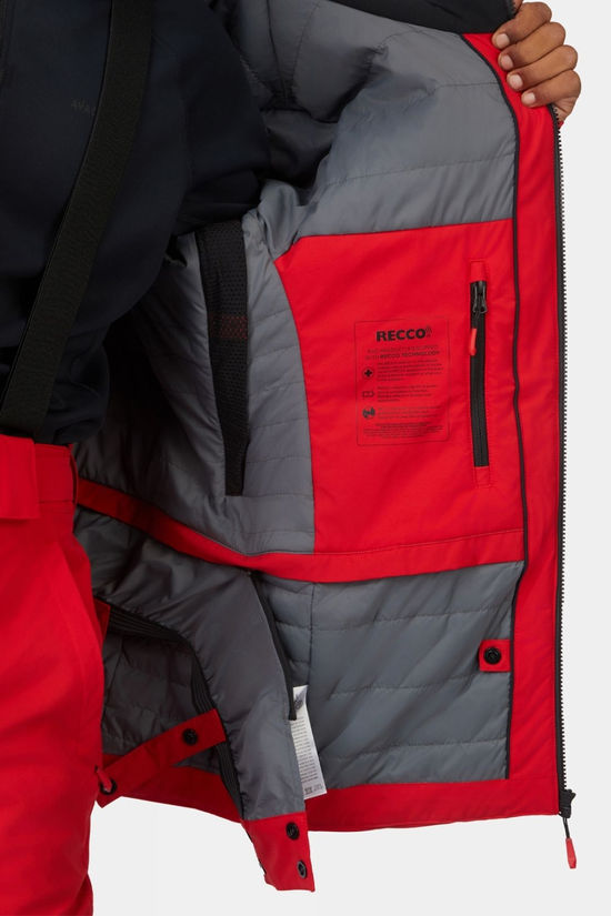 Ayacucho Mens Arolla Insulated Ski Jacket True Red