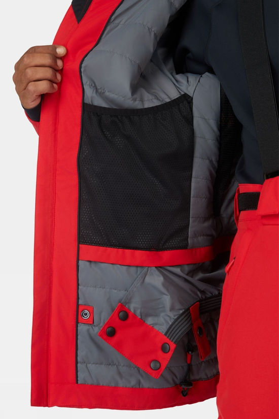 Ayacucho Mens Arolla Insulated Ski Jacket True Red