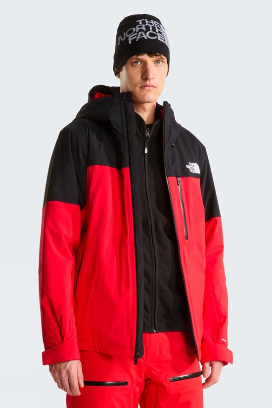 The North Face Mens Freedom Insulated Ski Jacket  Elevation Red/Tnf Black
