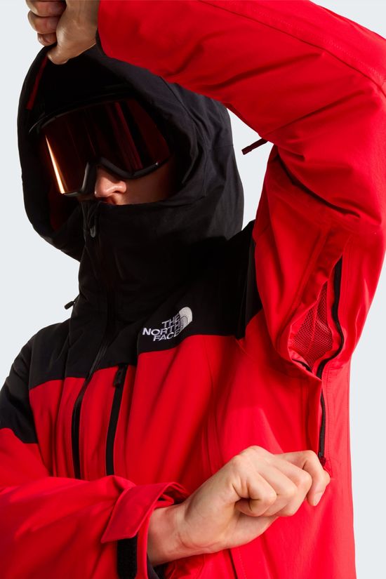 The North Face Mens Freedom Insulated Ski Jacket  Elevation Red/Tnf Black